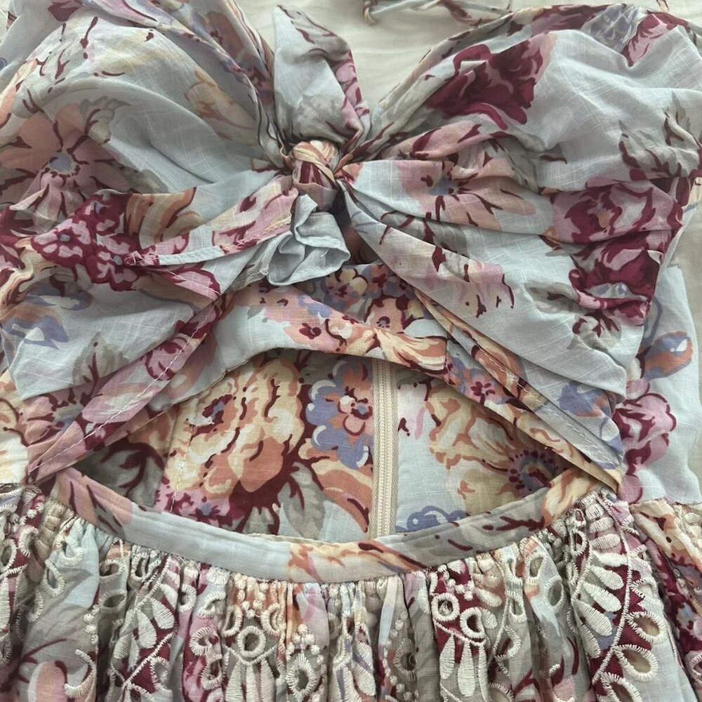 Zimmermann Broderie Tie Dress - AU 2 - Picture 6 of 14